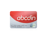 Tarjeta abcdin