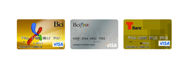 Tarjetas bci
