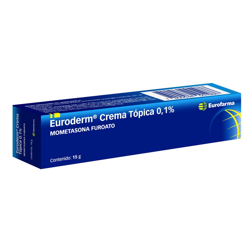 Euroderm Mometasona 0.1% Crema Tópica 15g | Productos | Salcobrand