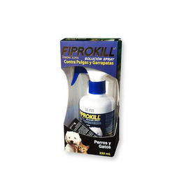 Antipulgas en spray para perros y gatos de 250ml.