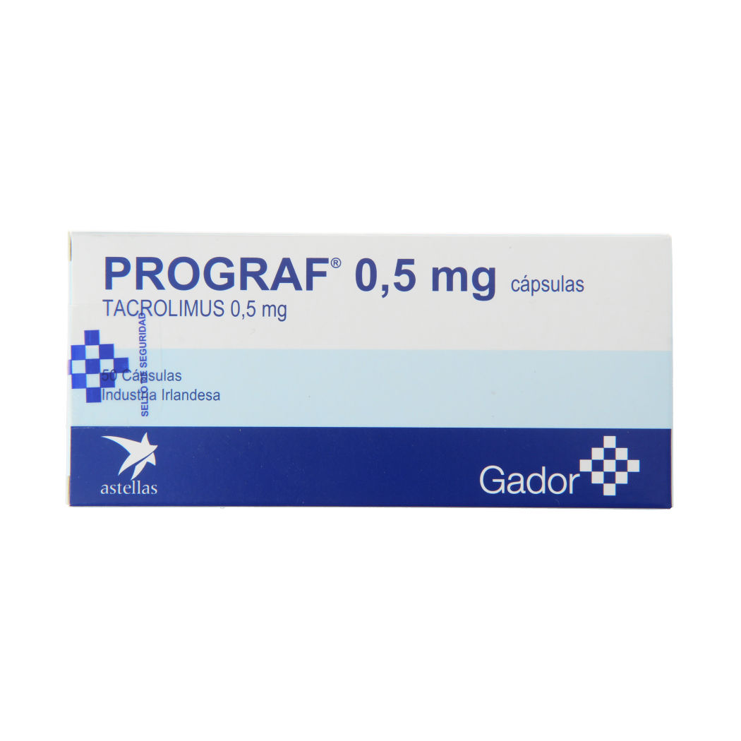 Prograf R Prograf tratamiento (r) 50 capsulas 0.5mg | Productos | Salcobrand