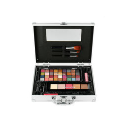 Maleta de maquillaje brochas labiales y sombras Glam factor Caja 2 kg a  domicilio | Cornershop by Uber - Chile